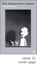 The Interpreter's House 21 - cover page