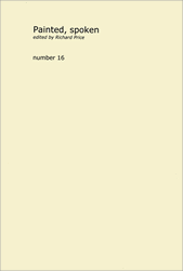 Painted, spoken 16 - cover page