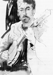 Musician by Barry Elphick