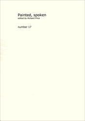 Painted, spoken number 17 - front cover
