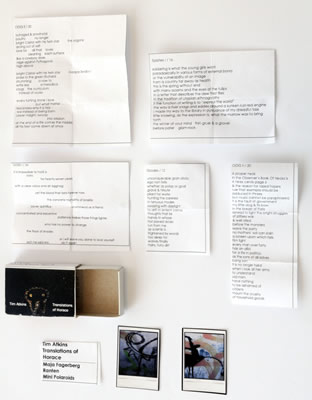 Matchbox 6 - contents laid out