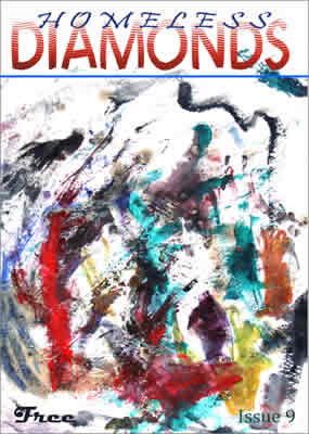 Alex Lowe - Homeless Diamonds issue 9 (front cover)