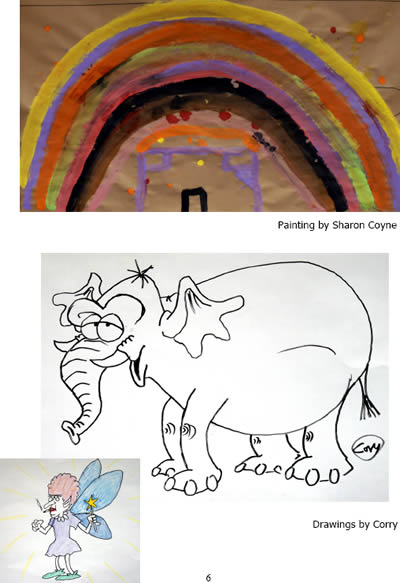 Sharon Coyne - Painting, Corry Jamieson - Drawings