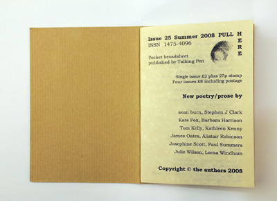 Moodswing Issue 25 is partially unfolded