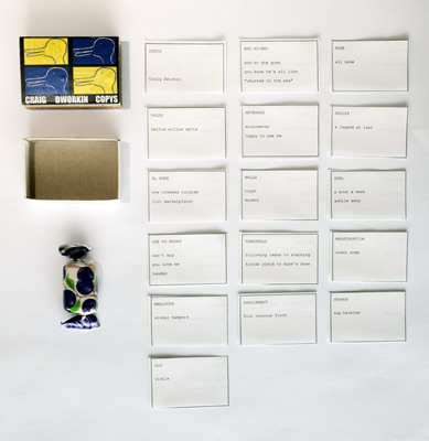 Matchbox 8 contents laid out