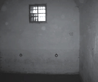Photograph of outhouse