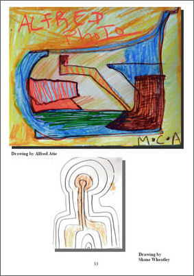 Drawings by Alfred Atie and Shane Wheatley