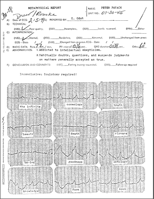 Picture of the Metaphysical Report