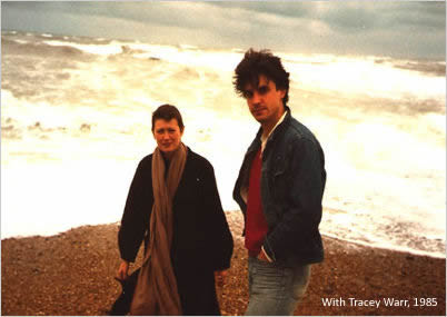 Photo of Mick Imlah with Tracey Warr
