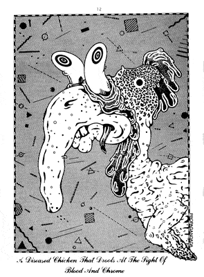 A Diseased Chicken - artwork