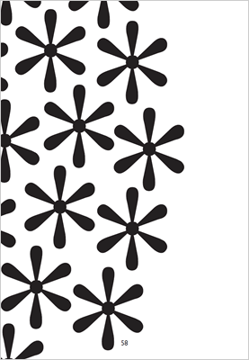 black and white abstract image
