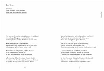 Poem on page