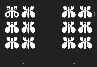 Black and white butterfies image
