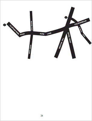Black and white abstract image