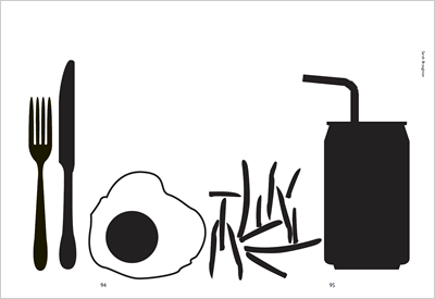 abstract black and white image
