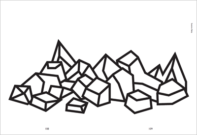abstract black and white image