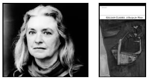 author photo and book cover