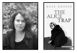 author photo and book cover