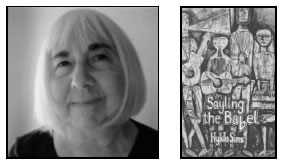 author photo and book cover