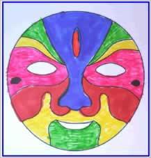drawing of a face