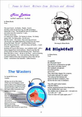 Shows page layout.