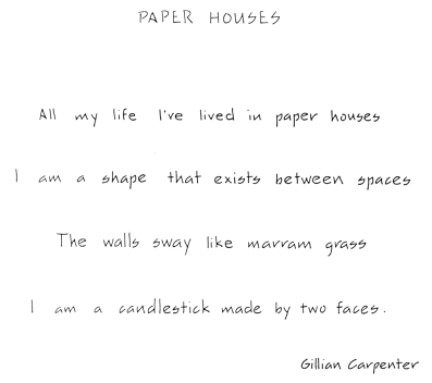 Gillian Carpenter - Paper Houses