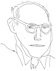 Portrait of Andrade - Antonio Claudio Carvalho
