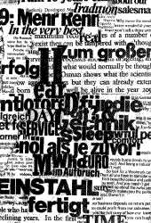 Letter collage - Ian Robinson
