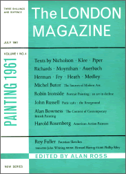 The London Magazine Vol 1 No 4 - Cover Page
