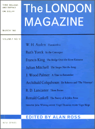 The London Magazine Vol 1 No 12 - Cover Page
