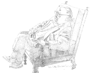 Ron Sandford - Portrait of John Cotton