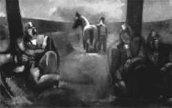 The Pit Pony - Josef Herman