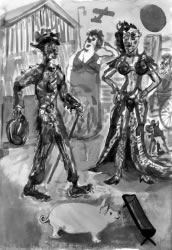 Chris Orr - New Drawings
