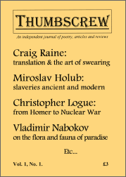 Thumbscrew 1 - Cover Page