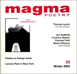 Magma 25 cover page