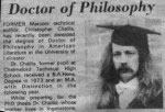 Unknown - Chris Challis PhD