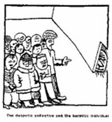 Paul Petard image - The despotic collective and the hermetic individual