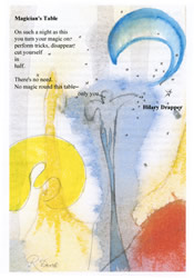 Hilary Drapper poem - Russi Dordi artwork