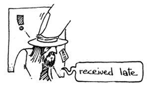 jh szostek - small press scene: received late - heading